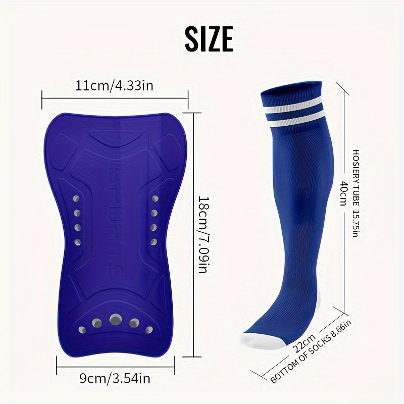Men's Breathable Fitness Shin Guards Socks