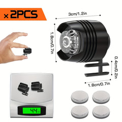 2pcs Shoe Lights for Night Walking Camping Hiking
