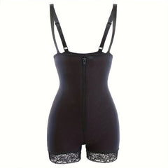 Women's Zipper Tummy Control Shapewear for Sports