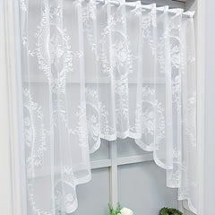 American Pastoral Gauze Curtain for Home Decor