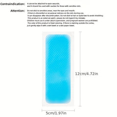 10 Packs Cartoon Ice Cooling Stickers - Fever Mobile Phone Cooling
