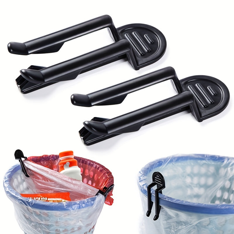 2pcs Garbage Bag Holder Clip Trash Bin Side Clip Non slip Clip Holder