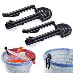 2pcs Garbage Bag Holder Clip Trash Bin Side Clip Non slip Clip Holder