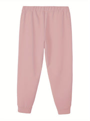 Xmas Casual Pants Women's Graphic Print Fleece Harem Trousers