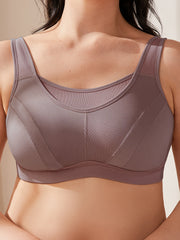Sports Bra Women's Plus Full Coverage Seamless Workout