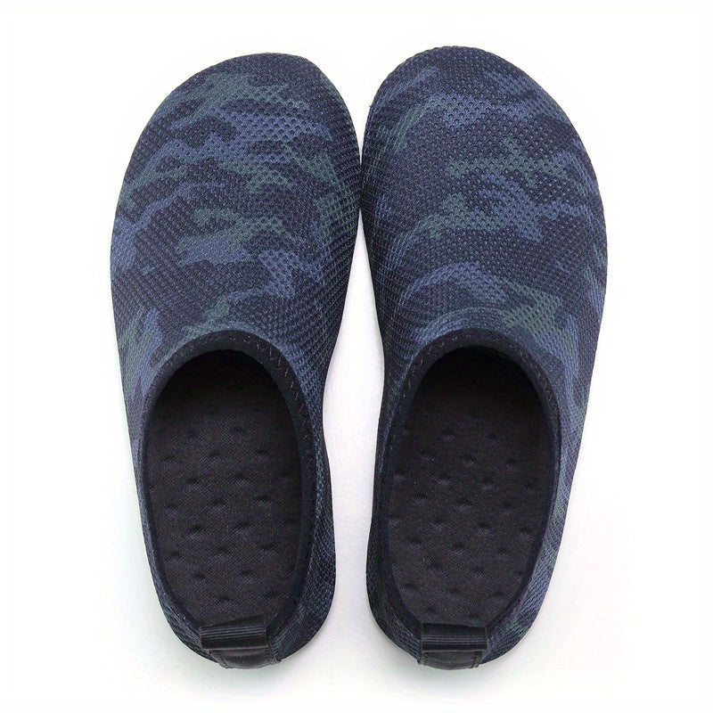 Men's Outdoor Beach Shoes Breathable Slip On Wading Shoes