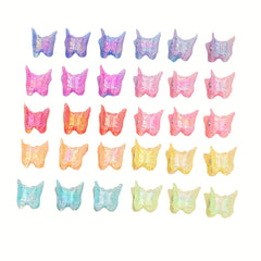 30pcs Butterfly Hair Claw Clips Great Gift for Girls