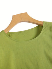 Casual Short Sleeve Dress Spring Summer Women's Clothing