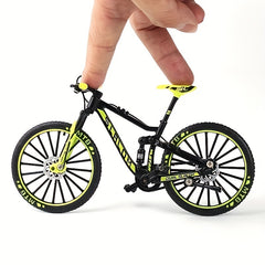 Mini Alloy Bicycle Model Desktop Decoration Mountain Bike Toy