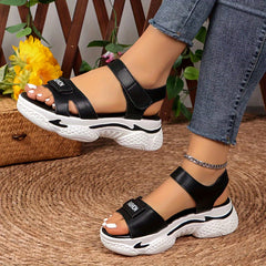 Summer Sandals Women Non slip Soft Bottom Sports Thick Bottom Sandals