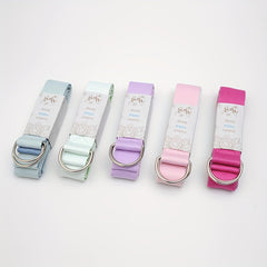 Durable Yoga Stretching Strap with D-Ring Buckle