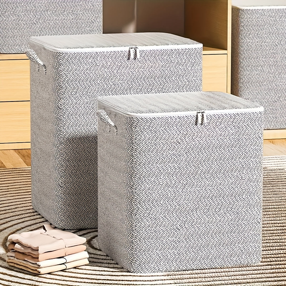 Foldable Extra Large Storage Box for Household Use