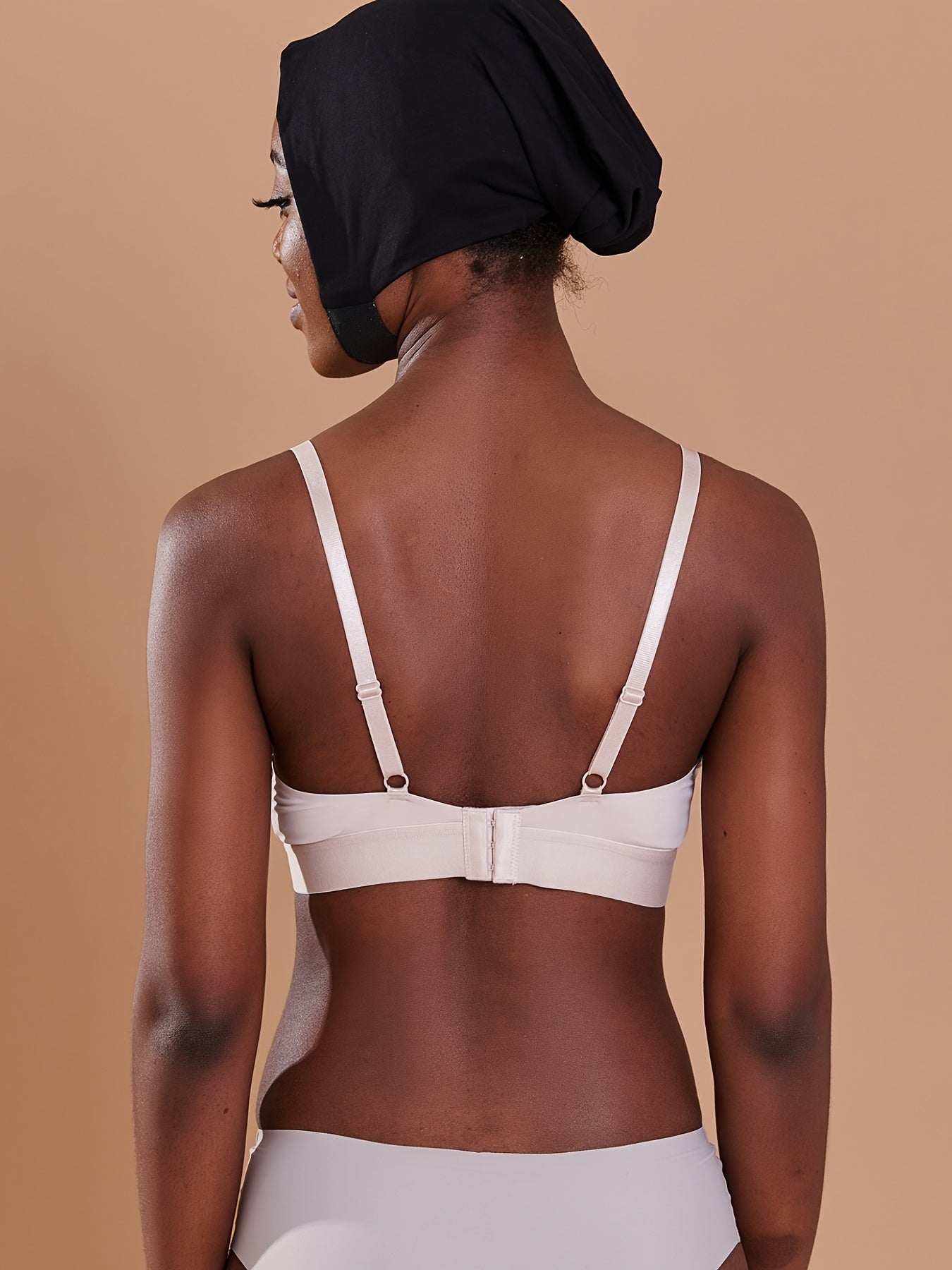 Soft & High Elastic Plain Push Up Sports Bra Comfort Strap Adjustable