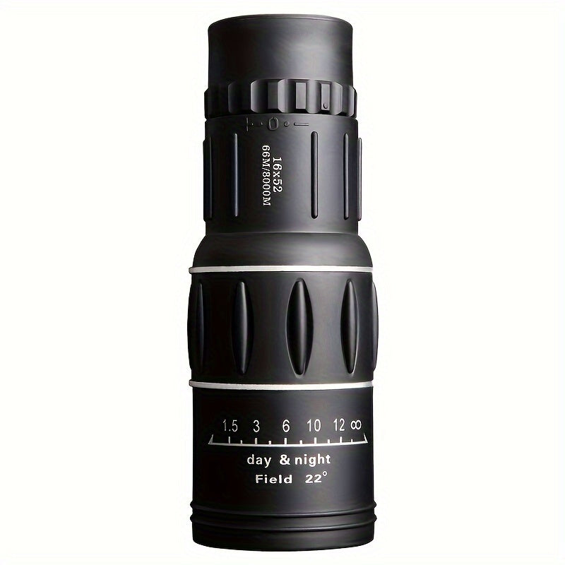 16X52 Monocular Telescope for Phone Photography