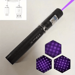 Green Laser Pointer 10000m USB Charging Built In Laser Torch High Power