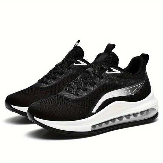 PLUS SIZE Men's Breathable Running Shoes With Air Cushion Non Slip Sneakers