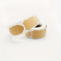 Cowhide Paper Packaging Sticker