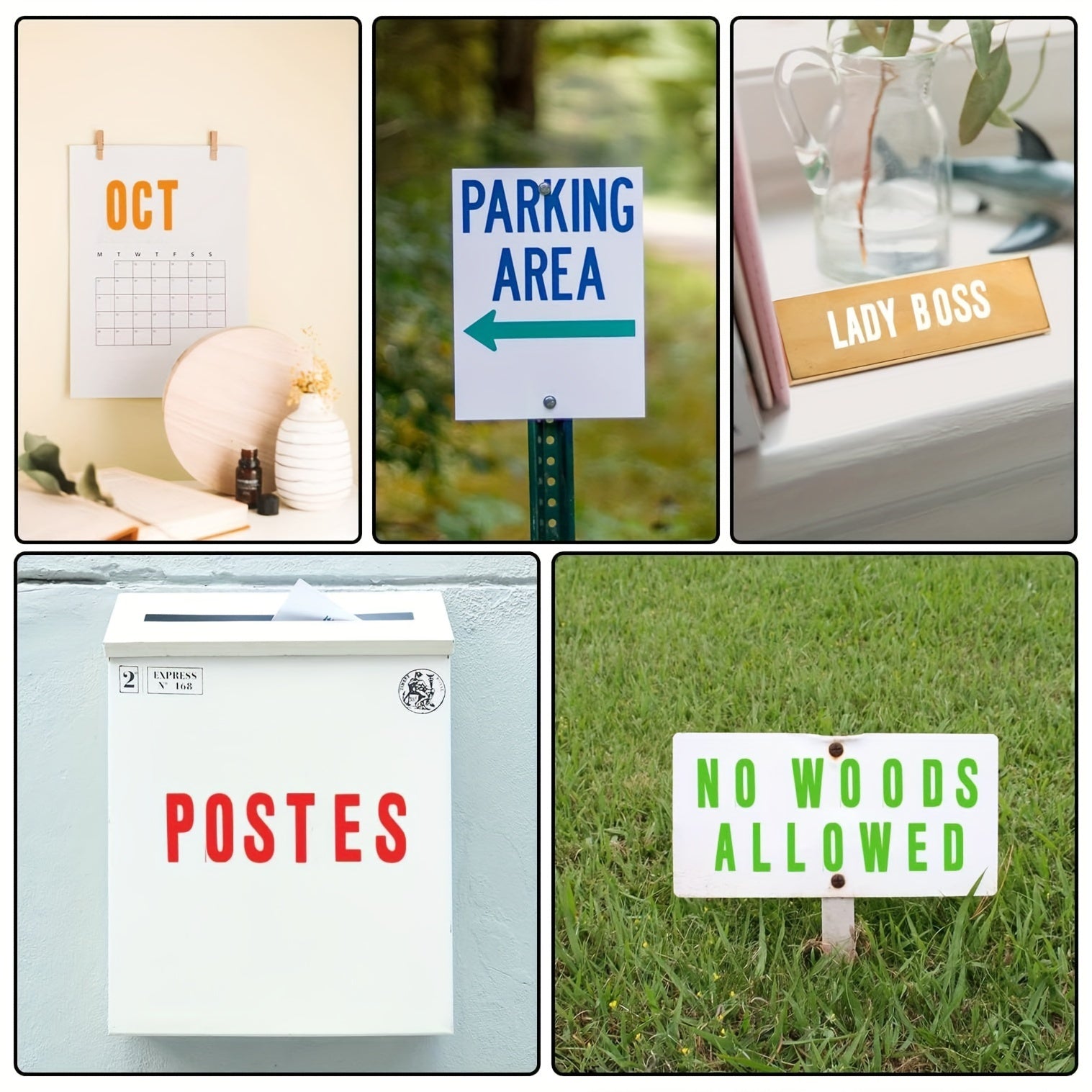 Colorful Vinyl Letter Stickers for DIY Scrapbooking Craft