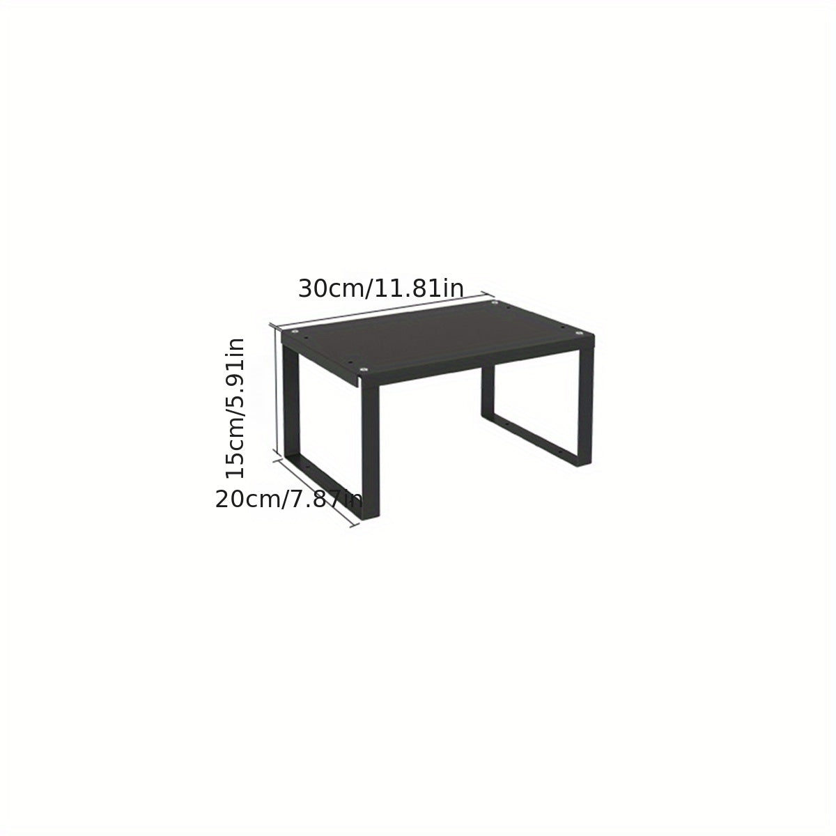 Stylish Multifunctional Stainless Steel Rack for Kitchen Storage