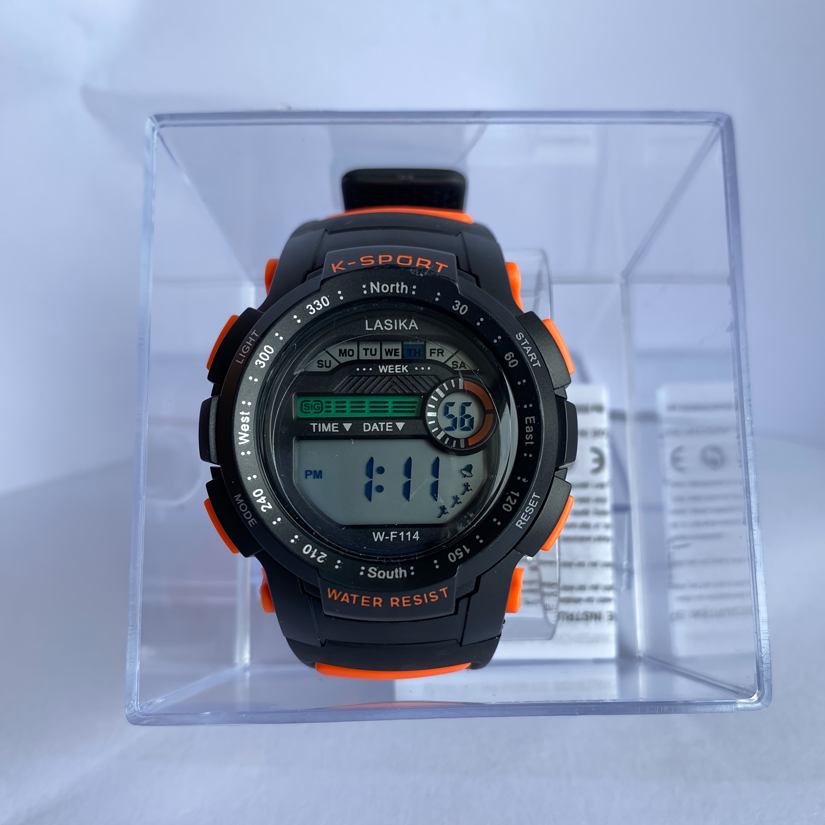Boys' Sport Watch 8-14 Years IPX7 Luminous Digital Display Alarm Stopwatch