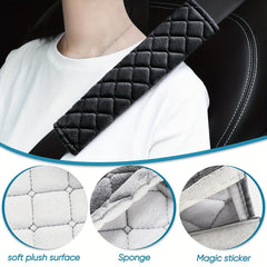 2pcs Car Seat Belt Shoulder Pad Cover Car Interior Decoration