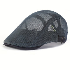 Men's Summer Thin Mesh Hollow Peaked Cap All-match Hat