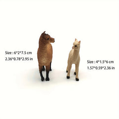 Alpaca Figurine for Garden Decor and Display