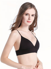 Triangle Cups Bralette Comfy Everyday Bra Women's Lingerie