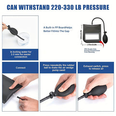 20pcs Car Repair Tool Roadside Emergency Airbag Supplies Air Wedge Pump