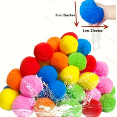 10pcs Reusable Water Balls Water Balloons Outdoor Toys Games Water Toy for Kids