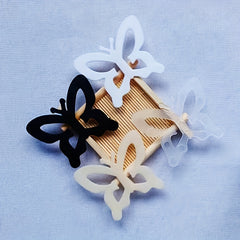 4pcs Butterfly Bra Strap Clips Non-slip Buckle Women's Lingerie Accessory