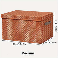 Underwear Storage Box Wardrobe Packing Cube Clothes Quilt Container Organizer
