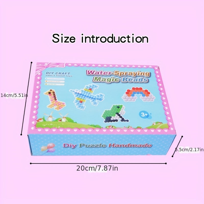 Water Mist Magic Beads Educational Toys DIY Puzzle