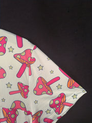 Mushroom & Star Print Loungewear Dress