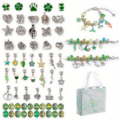 Children's Crystal Loose Bead Bracelet DIY Accessories Pack