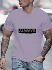 Men's Graphic Crew Neck Active T shirt Casual Comfy Tees Tshirts For Summer