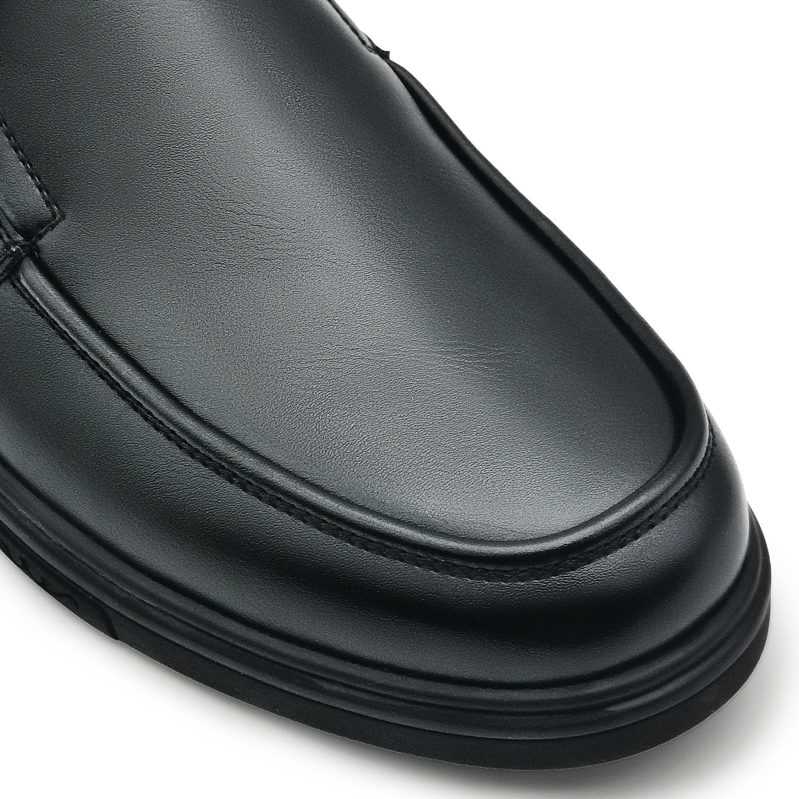 Men's Leather Slip-On Casual Shoes