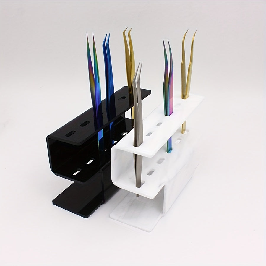 Acrylic Tweezers Holder for Eyelash Extensions Display Stand