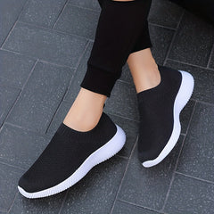 Women's Mesh Slip On Sneakers Lightweight Walking Shoes