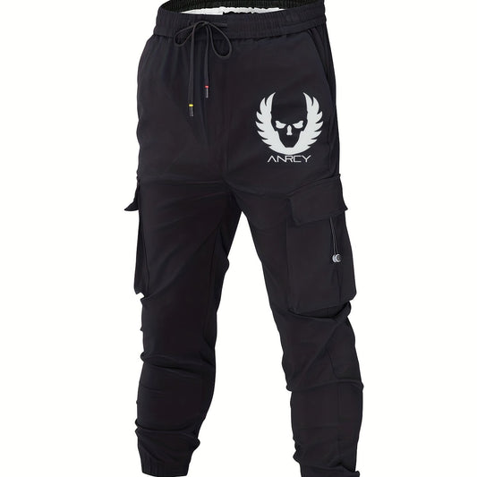Men's Drawstring Cargo Joggers For Spring Summer Outdoor