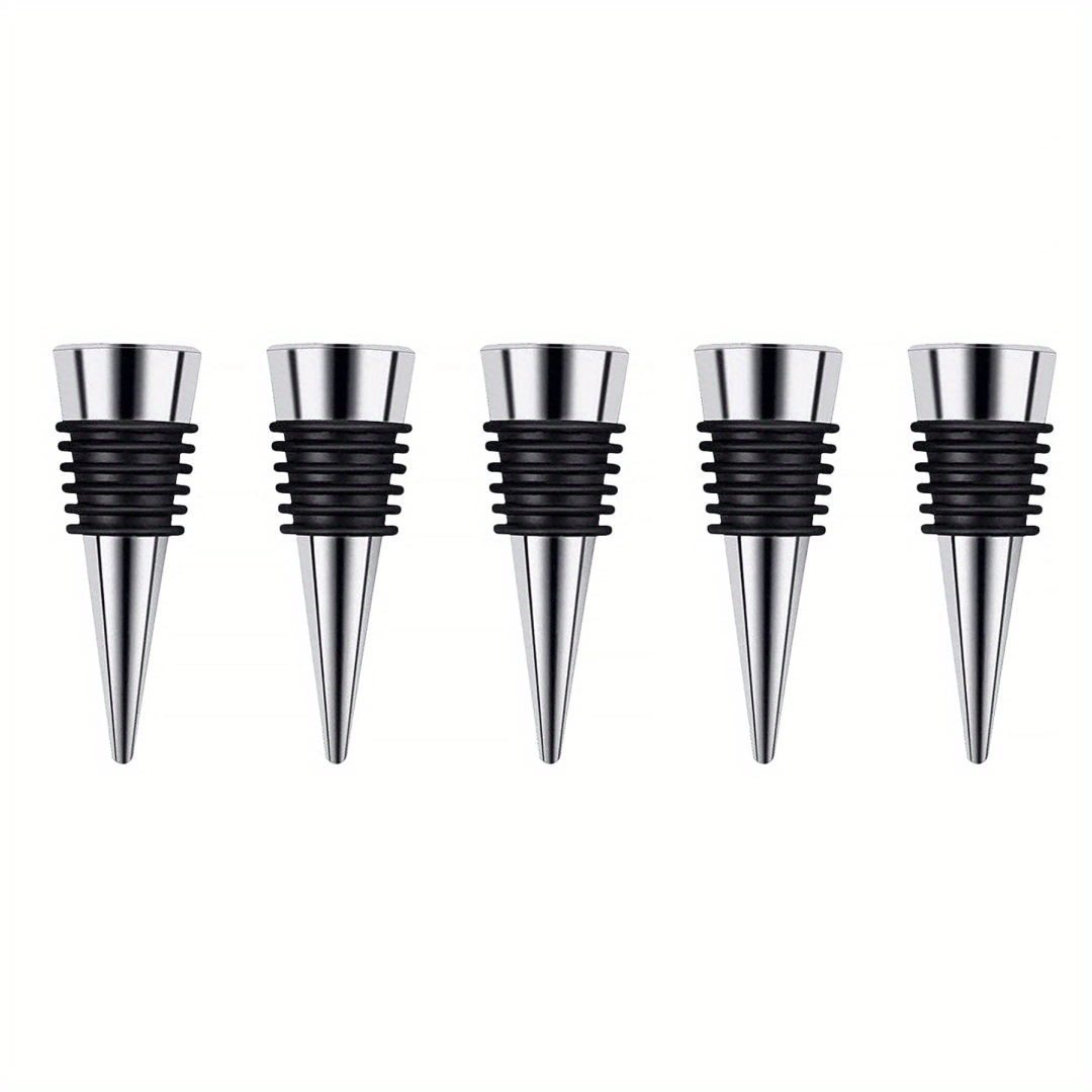 5pcs Geometric Spherical Wine Bottle Crystal Molds With Stopper