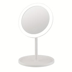 LED Touch Screen Makeup Mirror USB Rechargeable