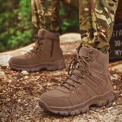 Men's High Top Tactical Boots Anti skid Wear resistant