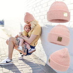 Woven Winter Hats for Baby Boy & Girl 0-3 Years