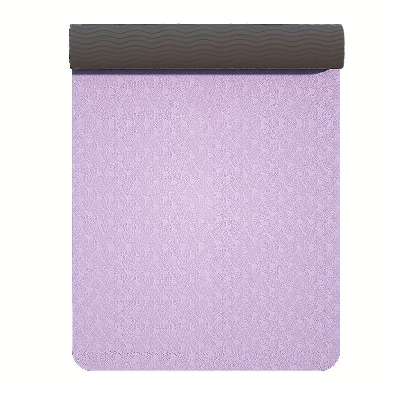 Non Slip TPE Yoga Mat Eco Friendly Soft Fitness Mat 185x61x0.72in