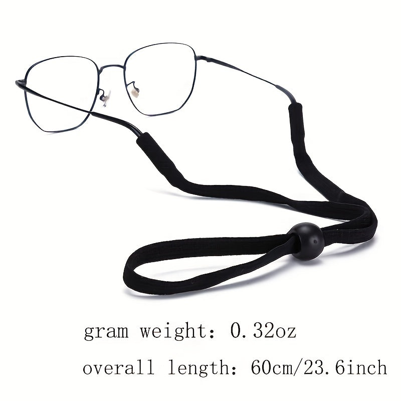 6pcs Outdoor Sports Running Glasses Rope Anti-drop Temple Strap Adjustable