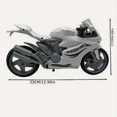 Sliding Simulation Motorcycle Doll Joint Bendable Motorcycle