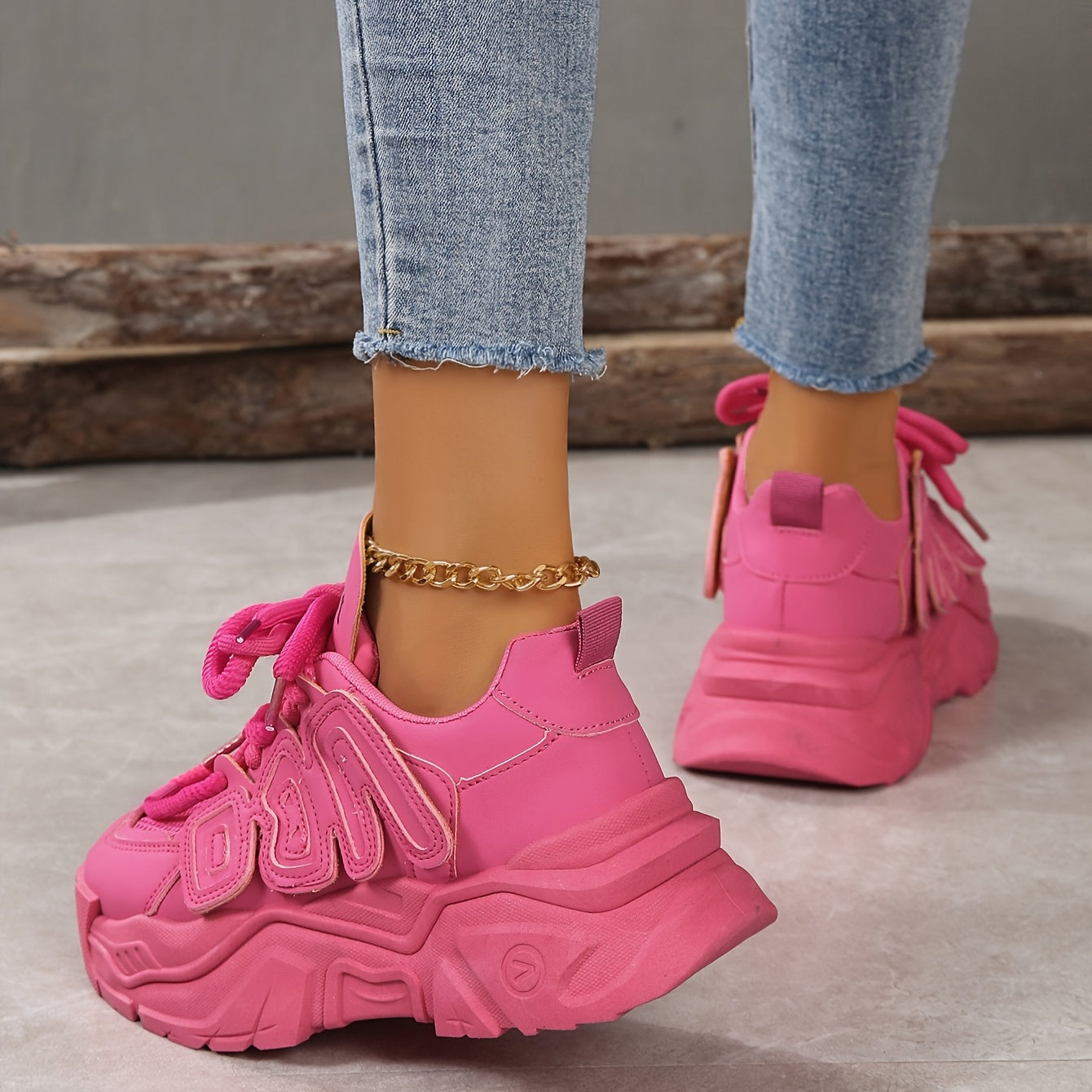 Women's Knit Mesh Sneakers Casual Solid Lace Up Low Top Shoes