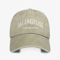 Los Angeles City Hat Baseball Cap Letter Embroidery Vintage Dad Hat