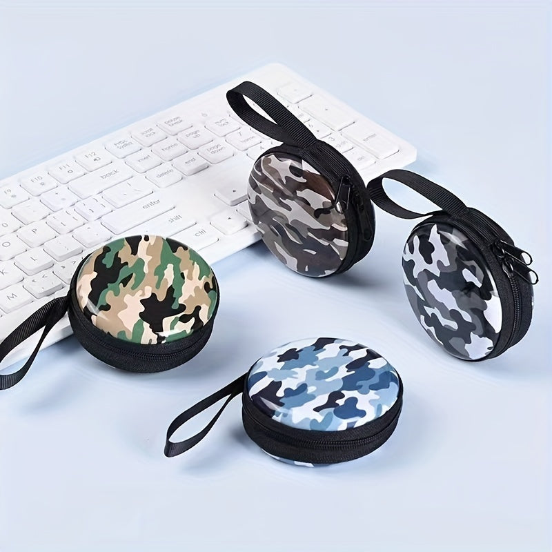 Camouflage Coin Purse Bag Portable Small Wallet Keys Storage Bag